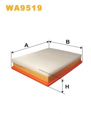 WIX FILTERS wa9519 -  Воздушный фильтр
